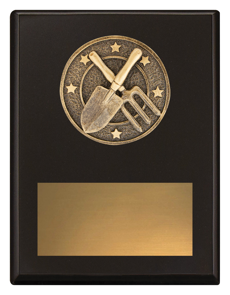 Challenge Plaque - Gardening 175mm