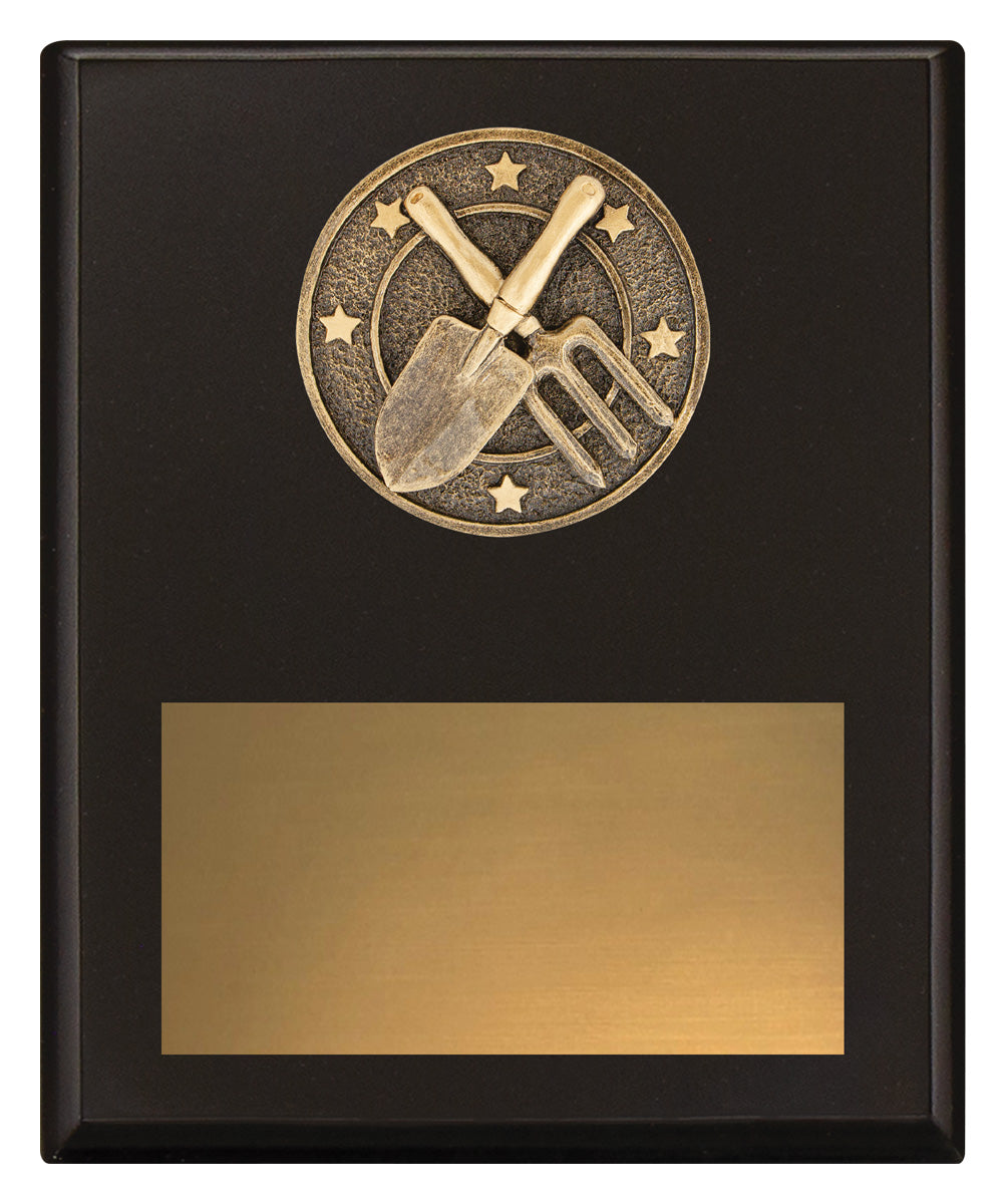 Challenge Plaque - Gardening 200mm
