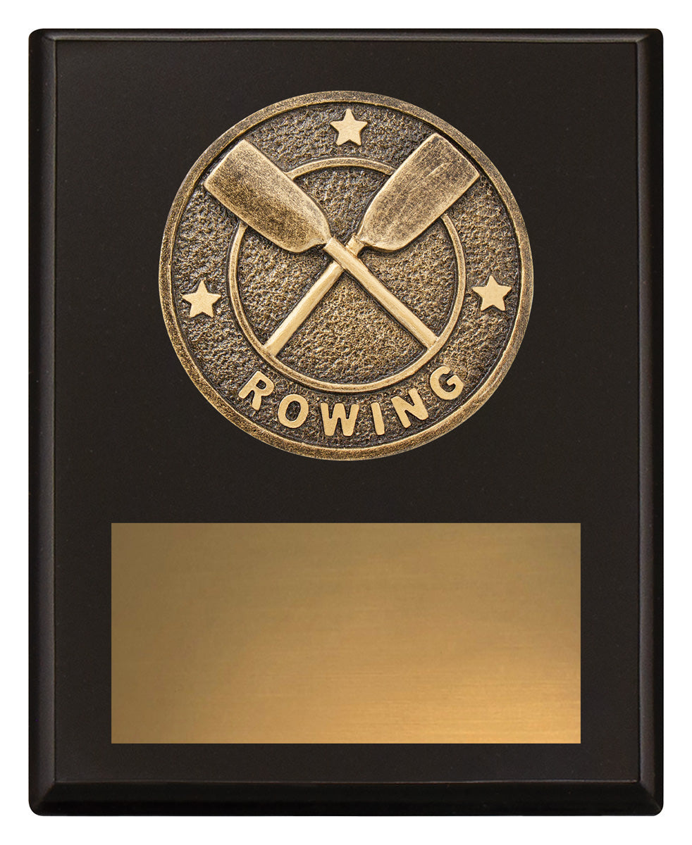 Challenge Plaque - Rowing 150mm