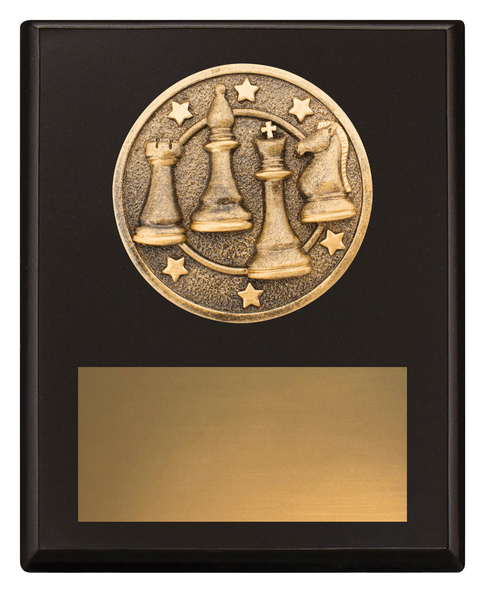 Challenge Plaque - Chess 150mm