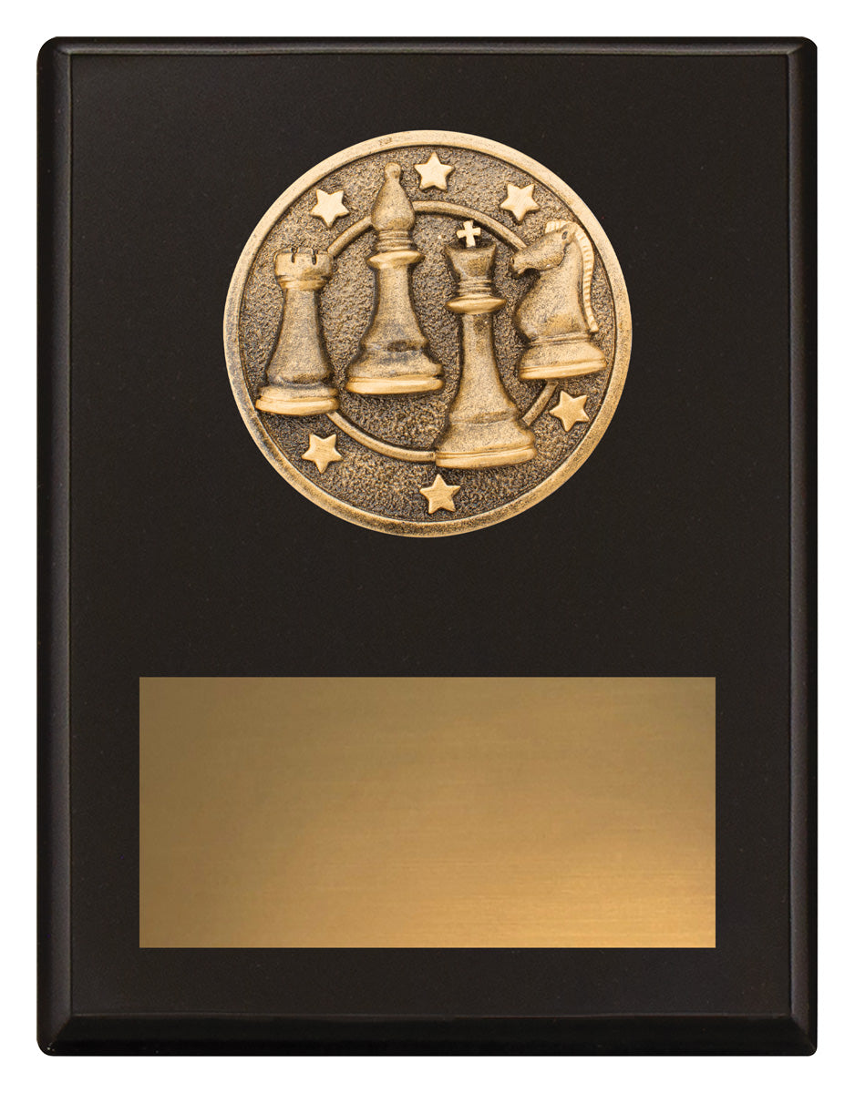 Challenge Plaque - Chess 175mm