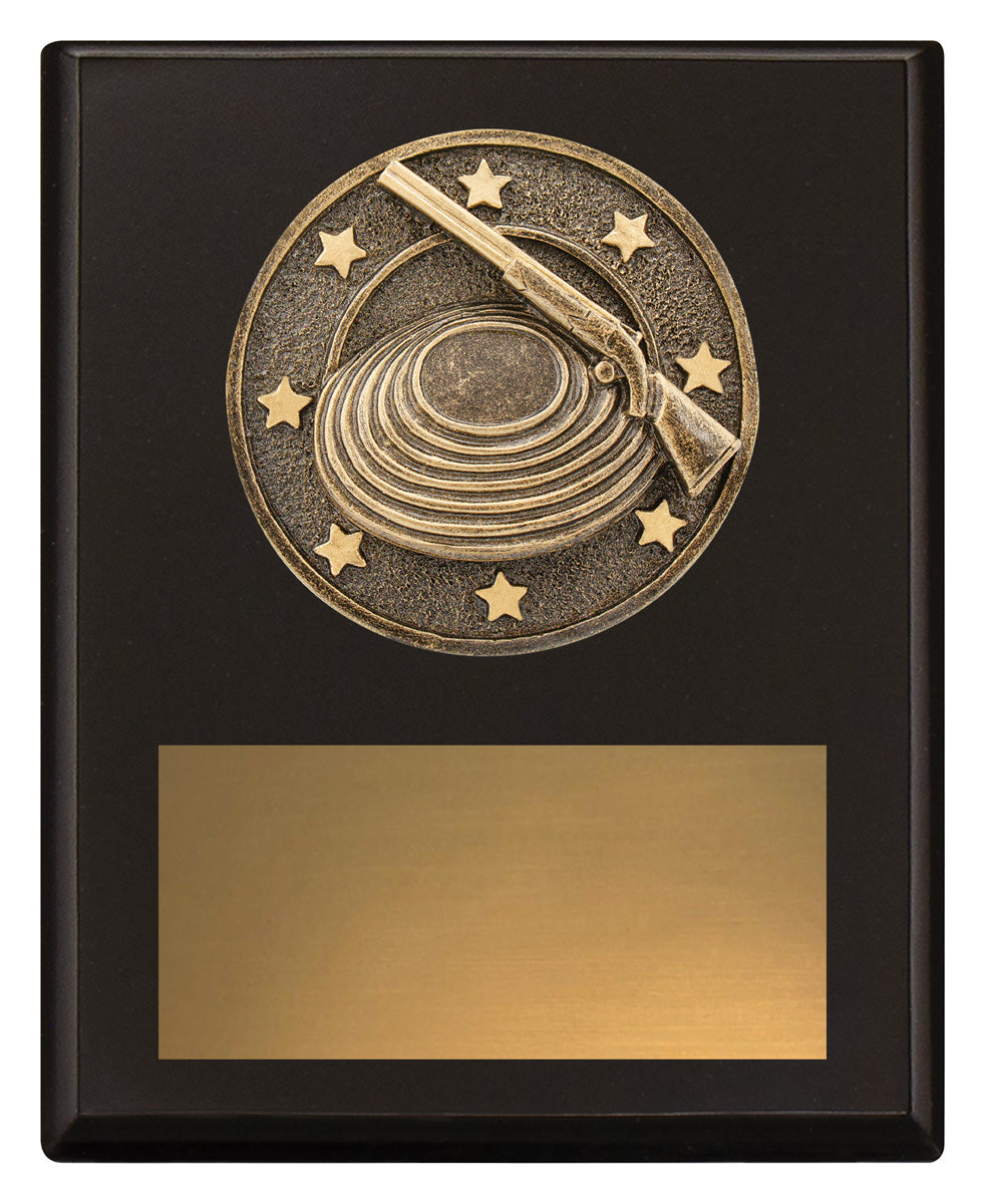 Challenge Plaque - Clay Pigeon 150mm