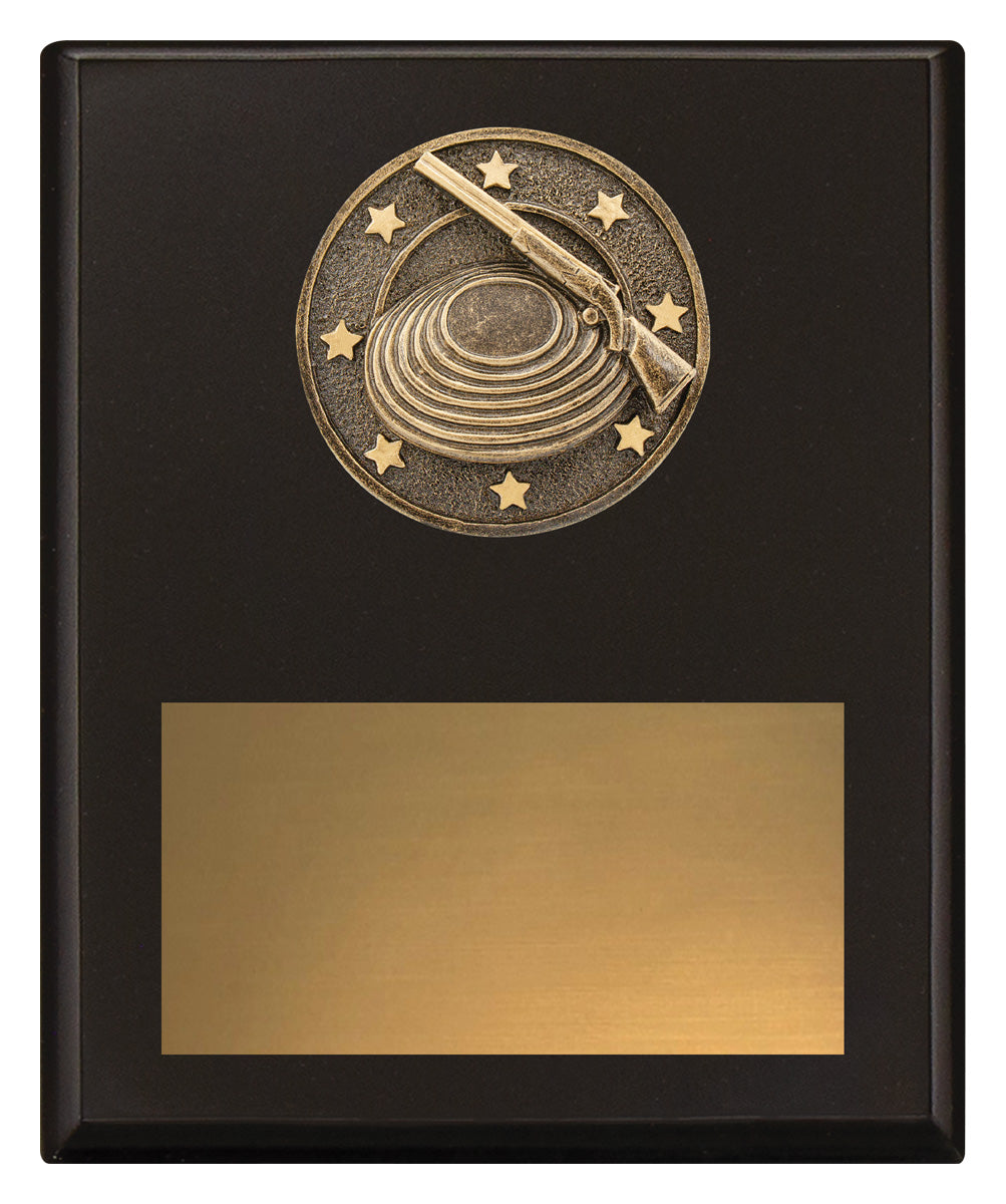 Challenge Plaque - Clay Pigeon 200mm