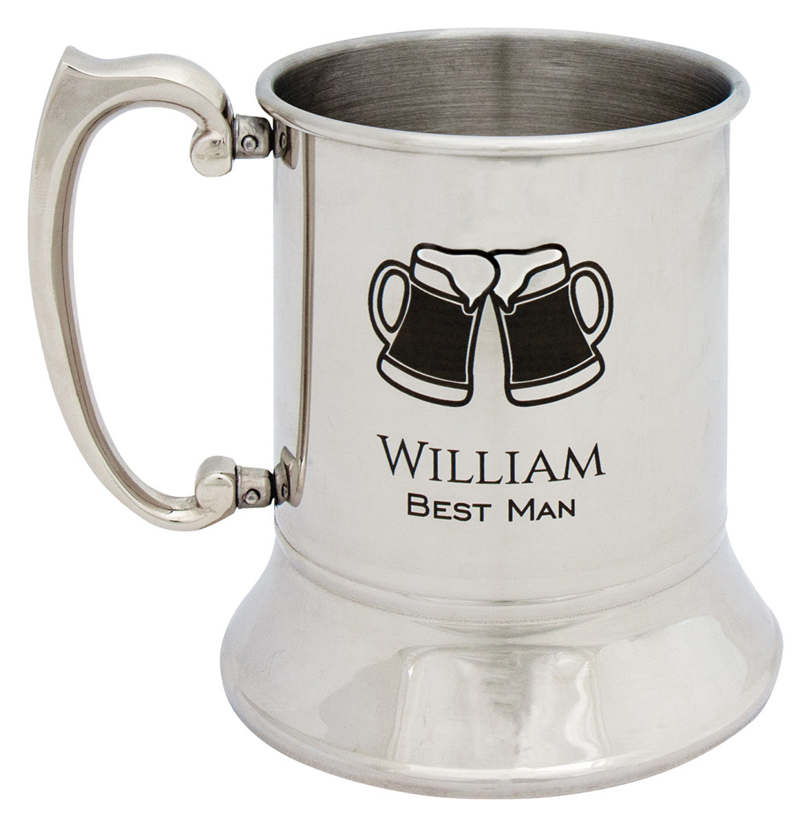 Stainless Steel Tankard 600ml