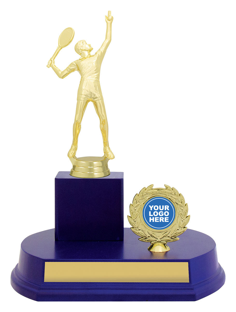 Offset Column - Blue 225mm