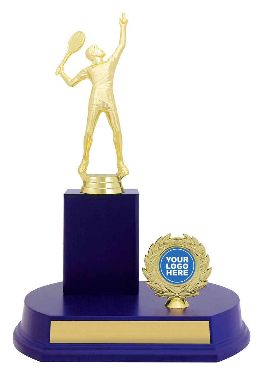 Offset Column - Blue 250mm