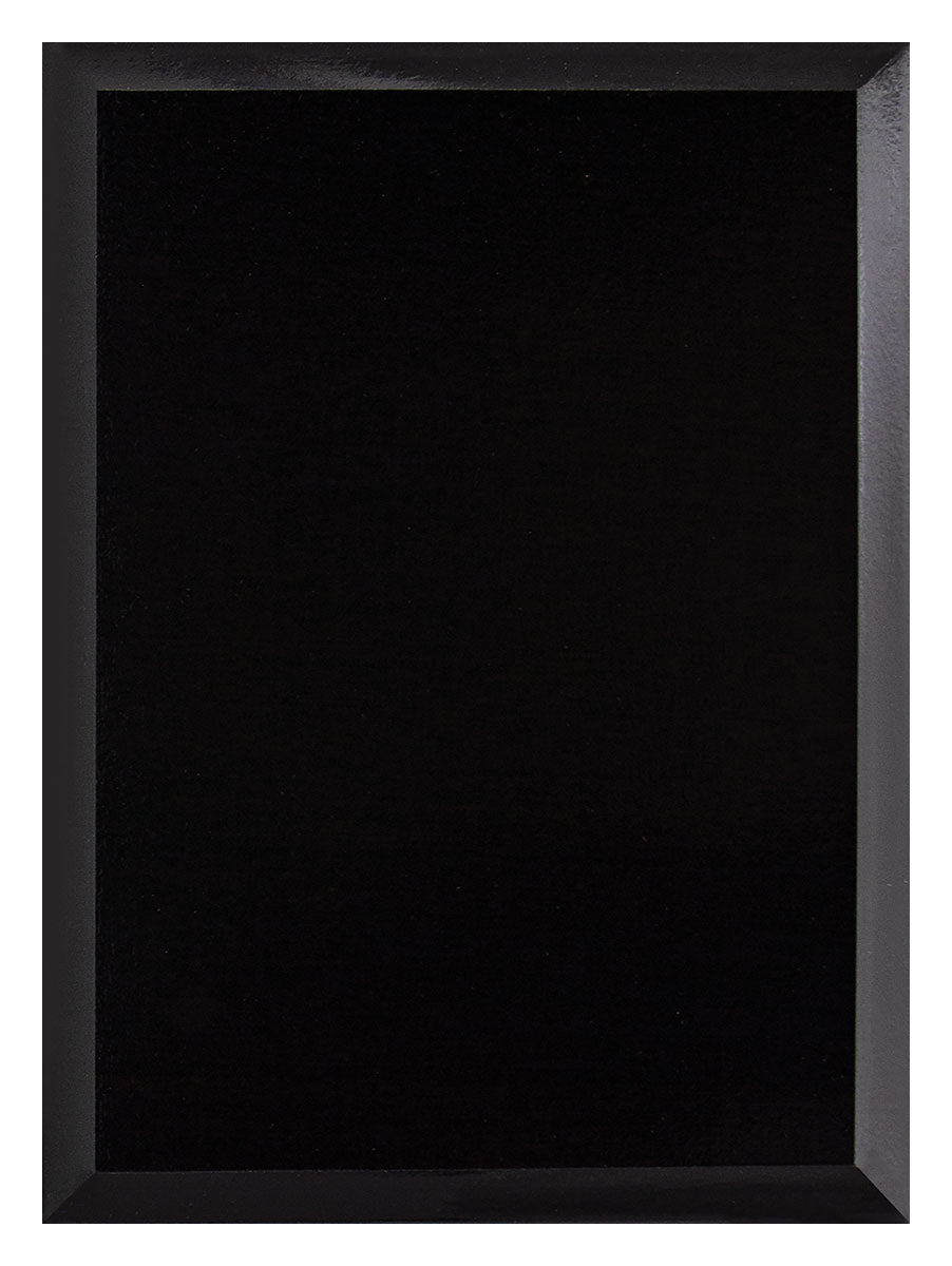 Value Plaque Black 175mm