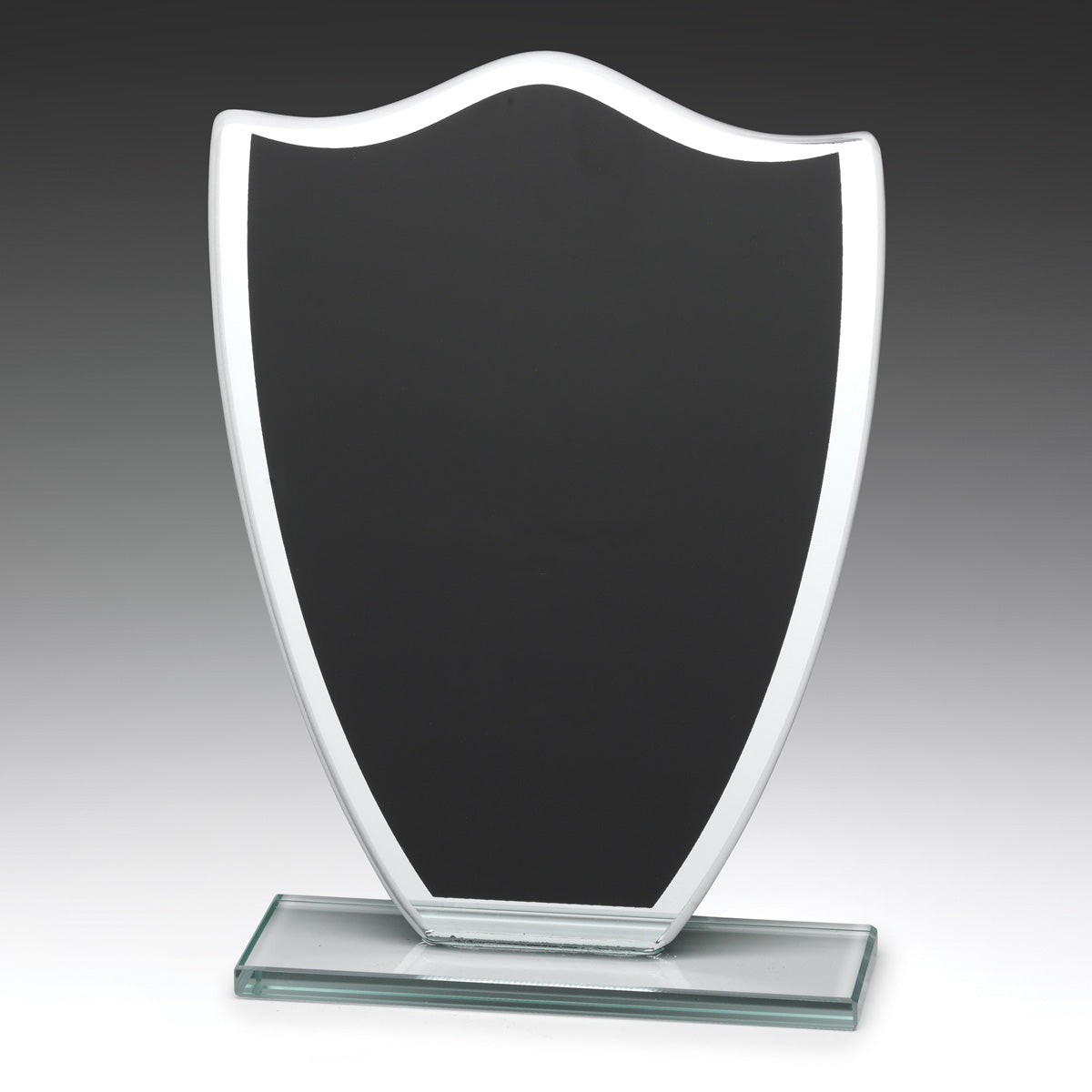 Black Glass Shield 165mm