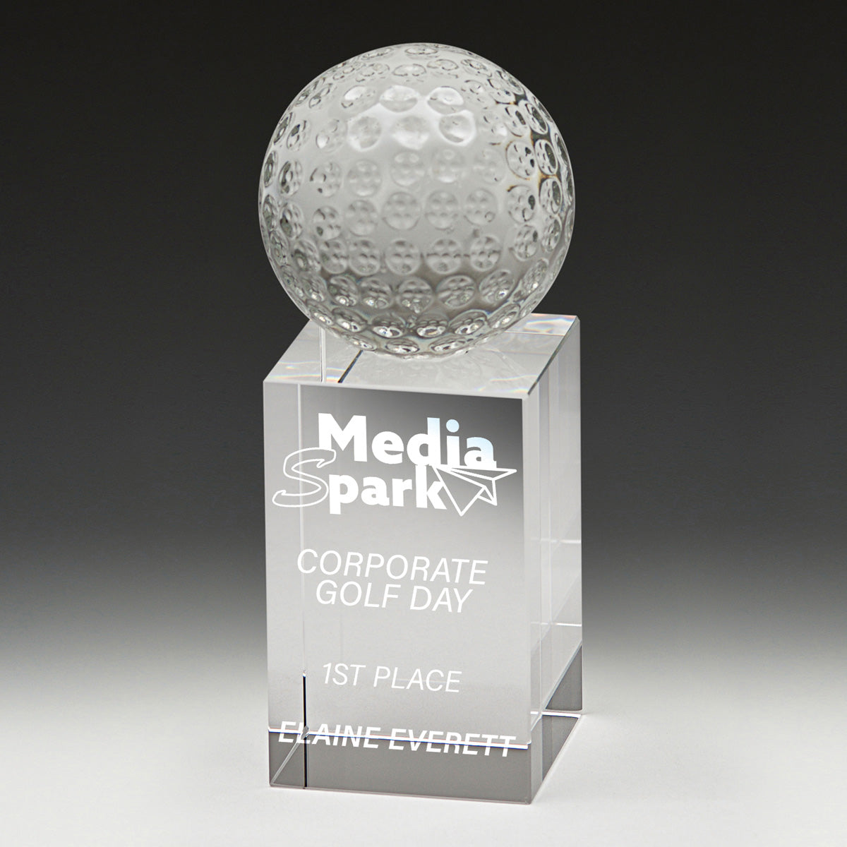 Crystal Acorn - Golf 140mm