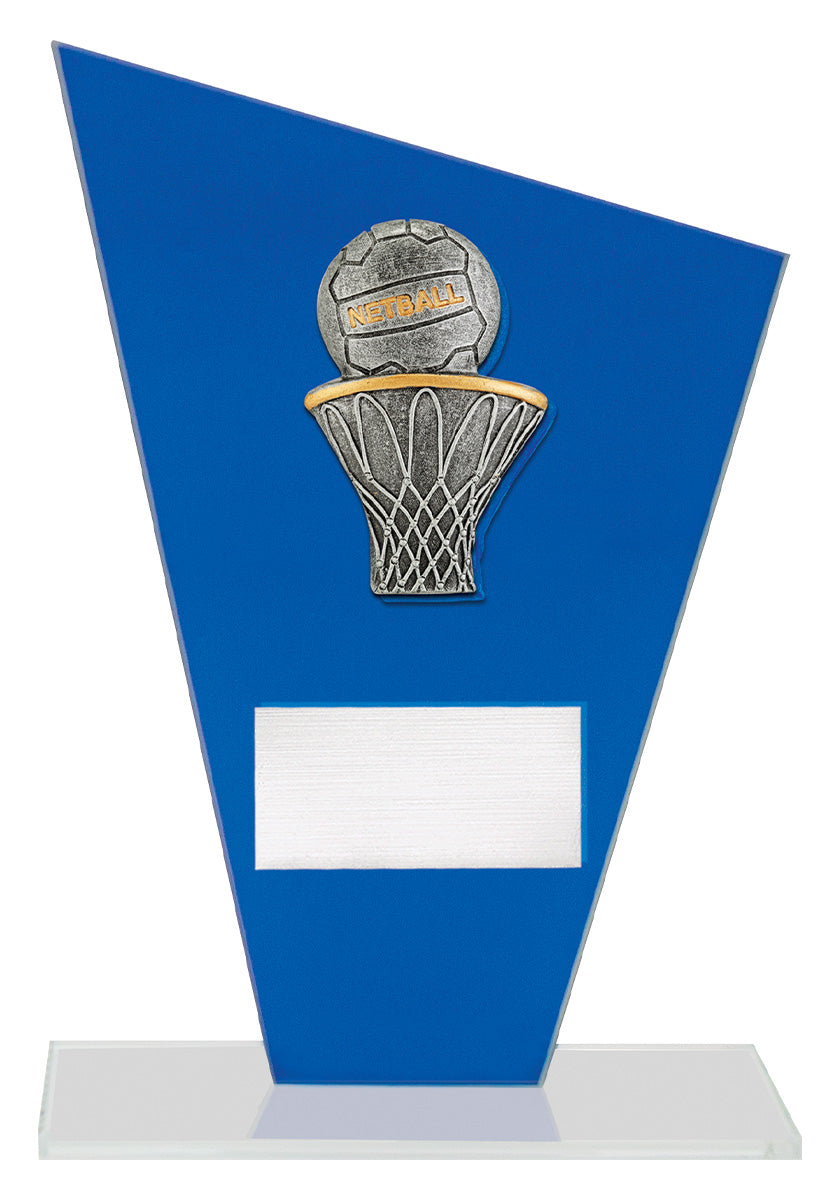 Cobalt Glass - Netball 170mm