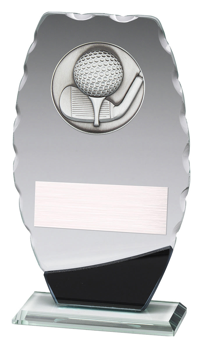 Clipped Oval - Golf Theme 190mm