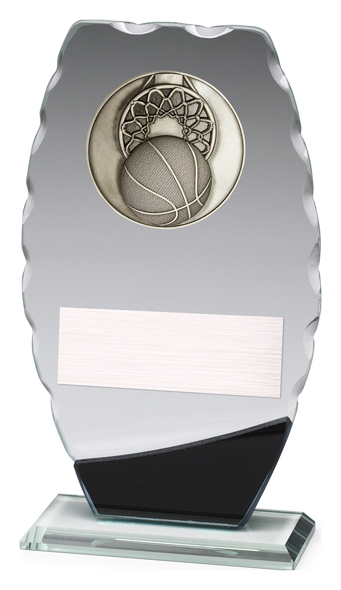 Clipped Oval Glass - Basketball 190mm