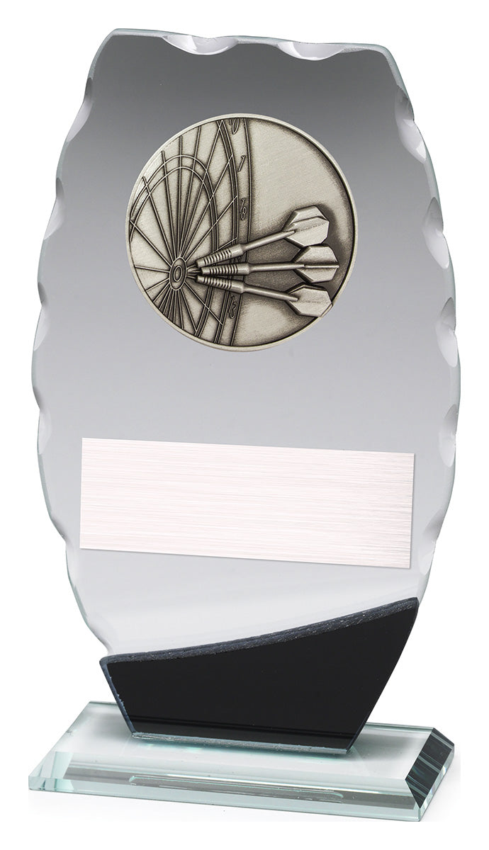 Clipped Oval Glass - Darts 170mm