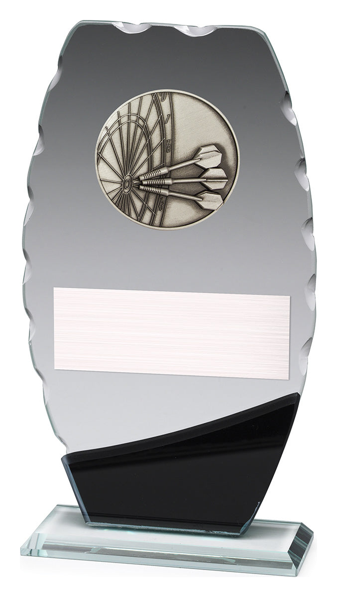 Clipped Oval Glass - Darts 210mm