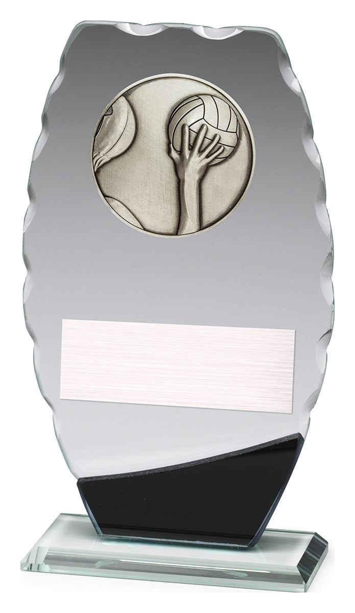 Clipped Oval Glass - Water Polo 190mm