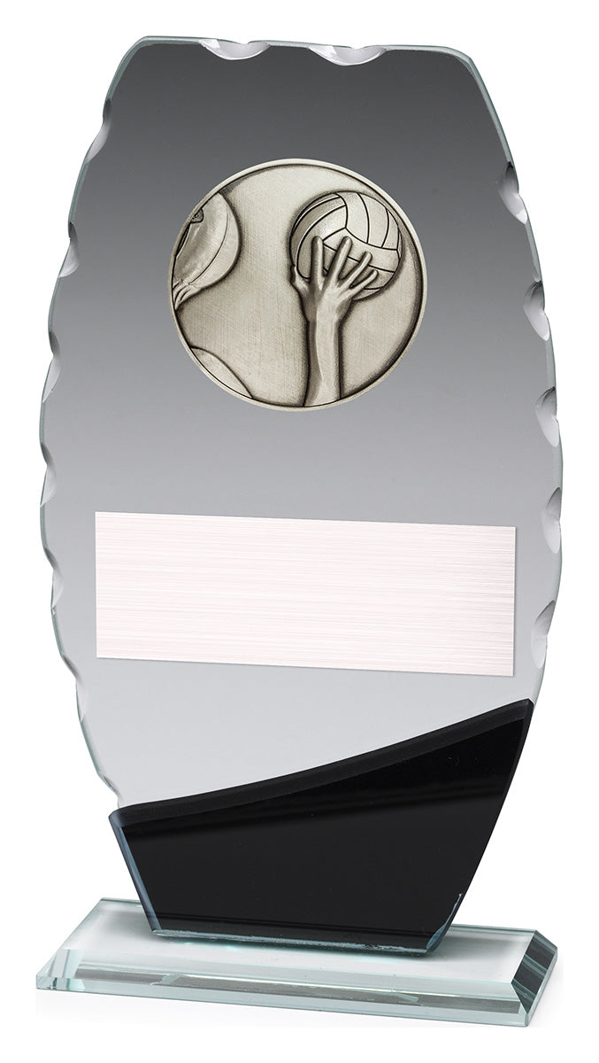 Clipped Oval Glass - Water Polo 210mm