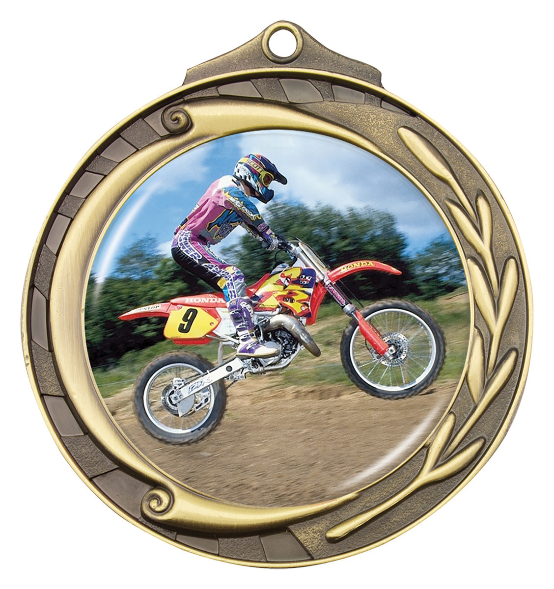 Wreath - Motocross Gold