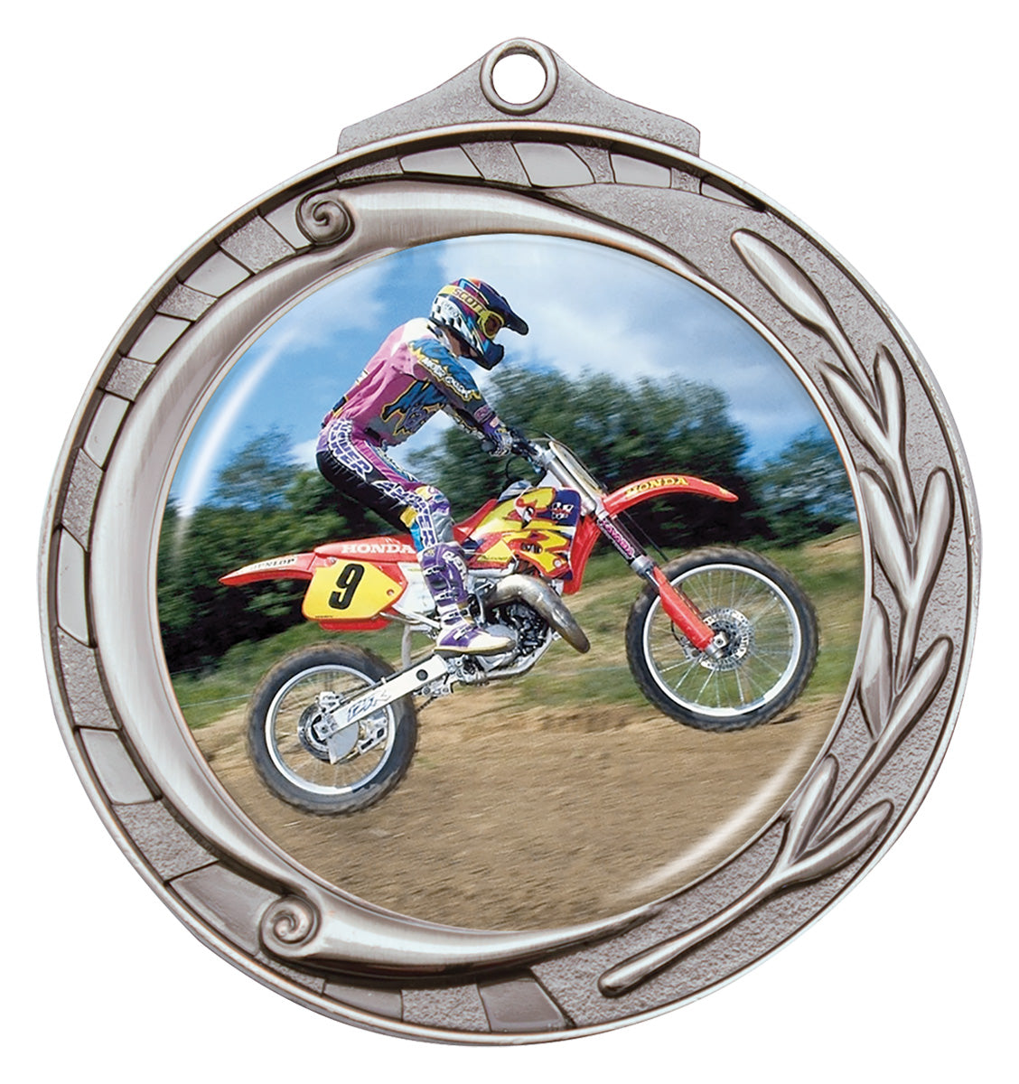 Wreath - Motocross Silver