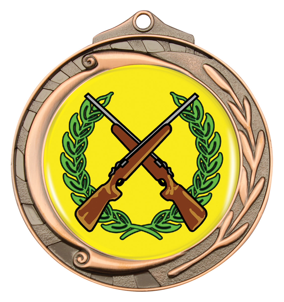 Wreath - Rifles Bronze