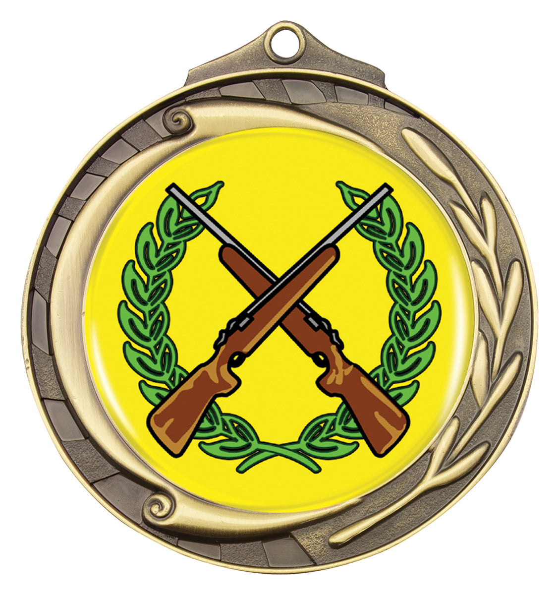 Wreath - Rifles Gold