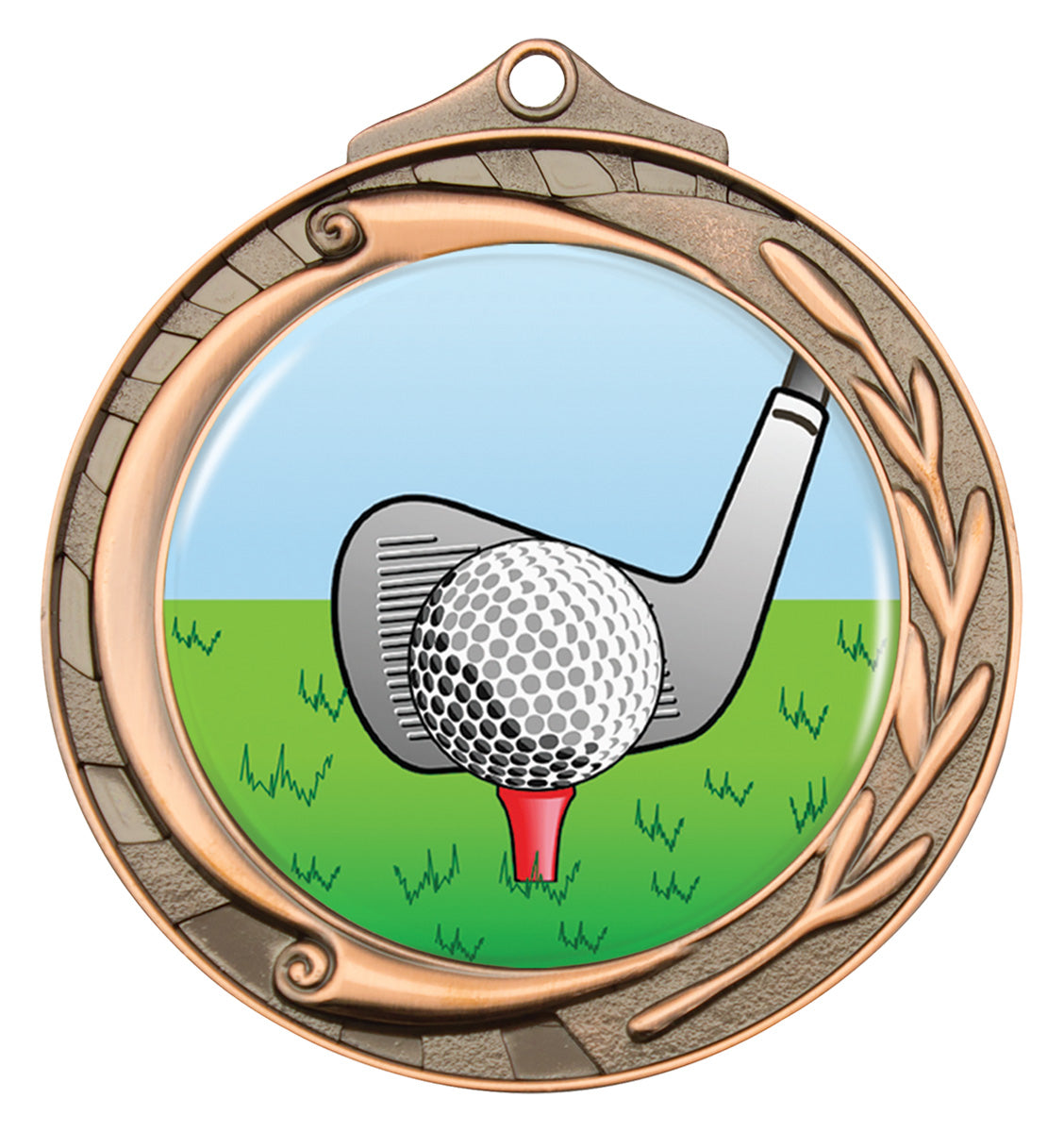Wreath - Golf Bronze