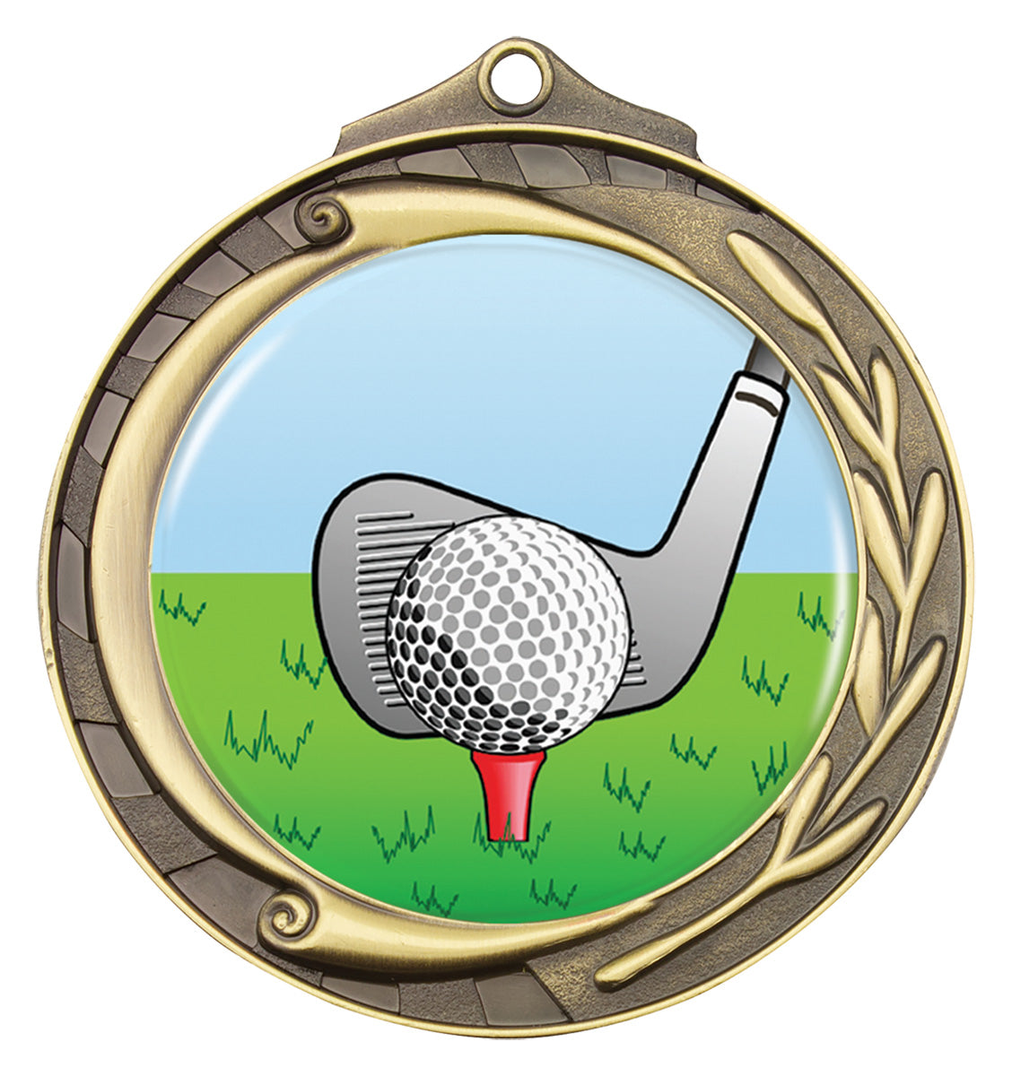 Wreath - Golf Gold