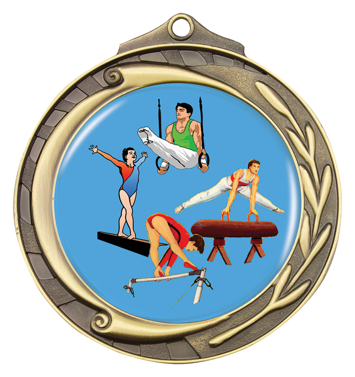 Wreath - Gymnastics Gold