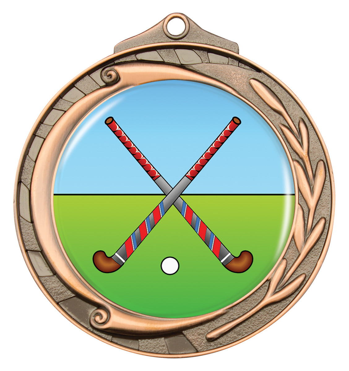 Wreath - Hockey Bronze