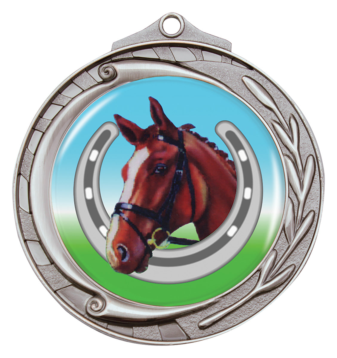 Wreath - Horse Silver