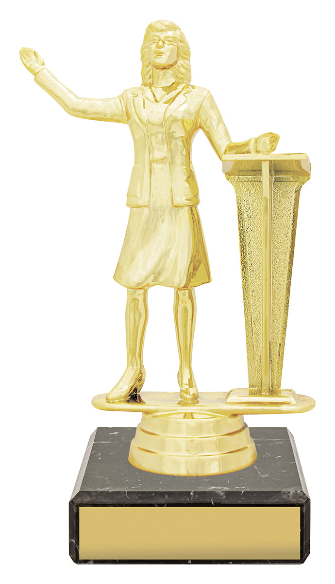 Figure Trophy - Female Public Speaking 155mm