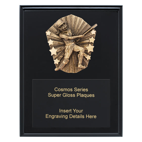 Cosmos Super Plaque - Female Batting