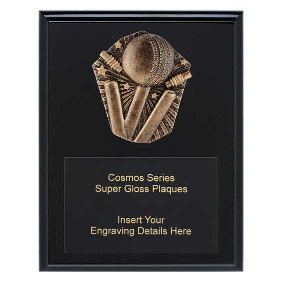 Cosmos Super Plaque - Cricket