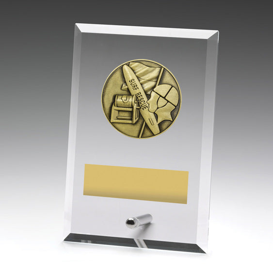 Glass Plaques - Lifesaving