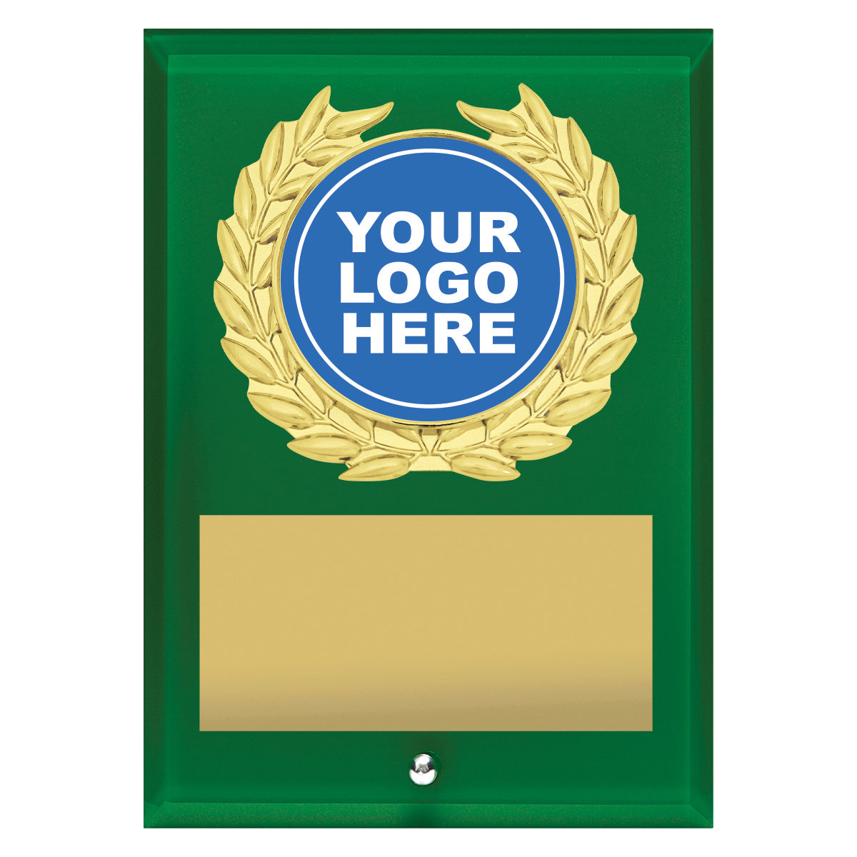 Green Target Plaque