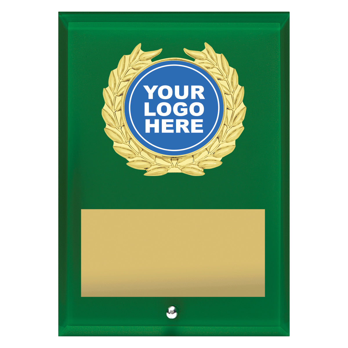 Green Target Plaque