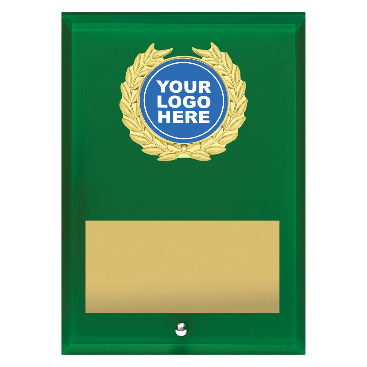 Green Target Plaque