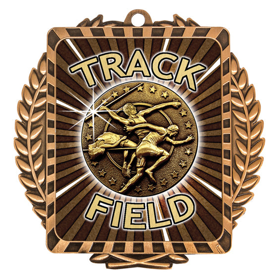 Lynx Wreath - Track & Field