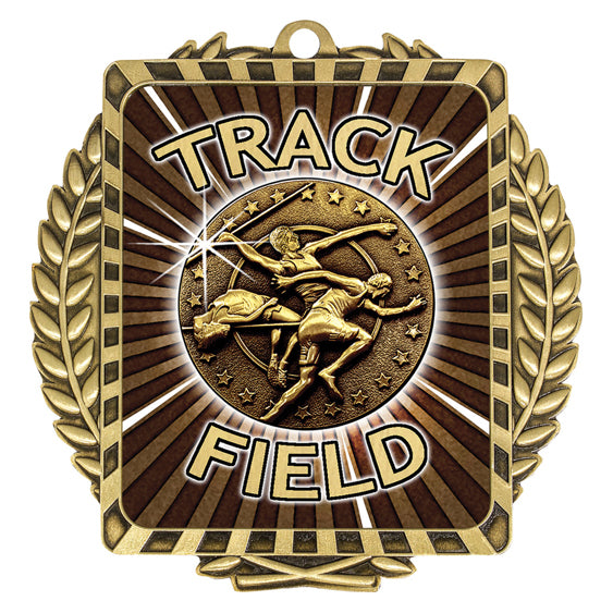 Lynx Wreath - Track & Field