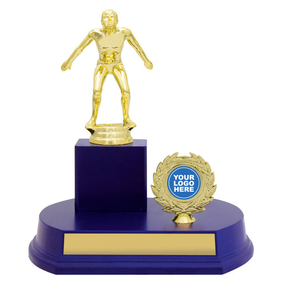 Offset Column - Blue