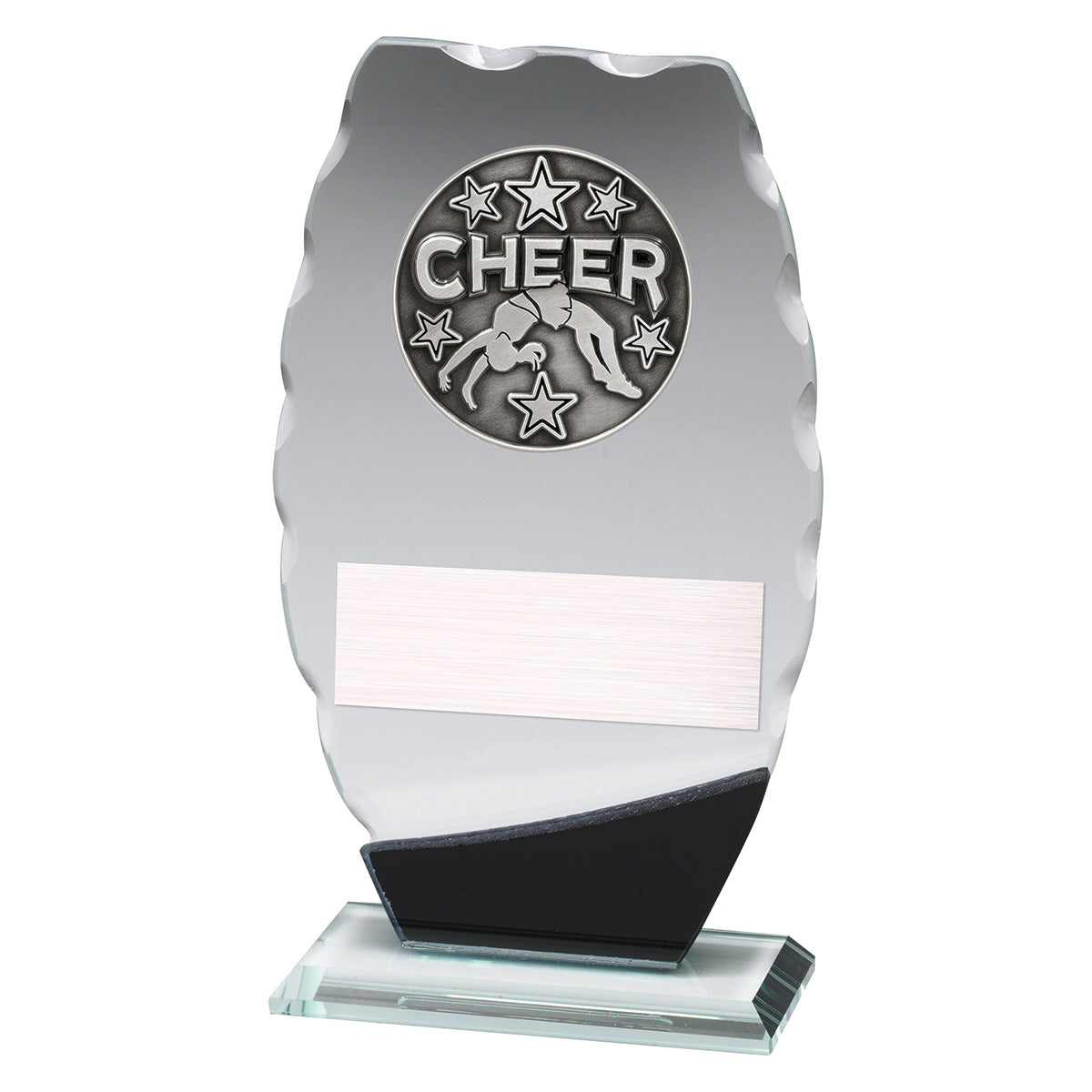 Clipped Oval Glass - Cheer