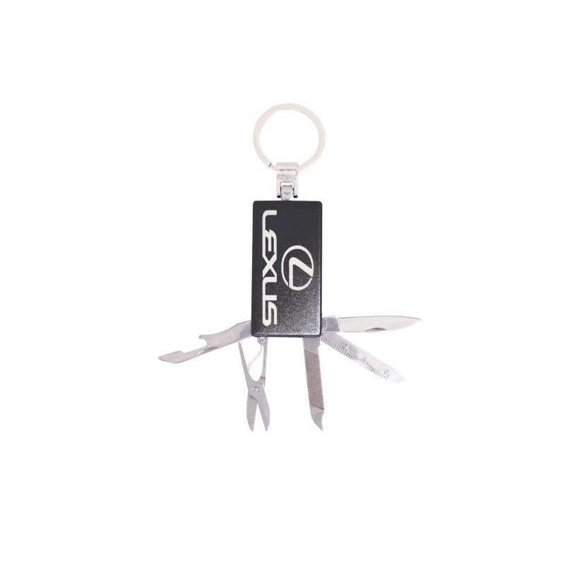Engravable Keychain with Tools TCD