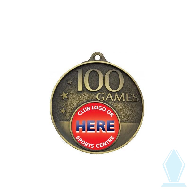 100 Games Milestone Medal TCD