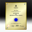 Raised Shadow Plaque Select Awards Pty Ltd