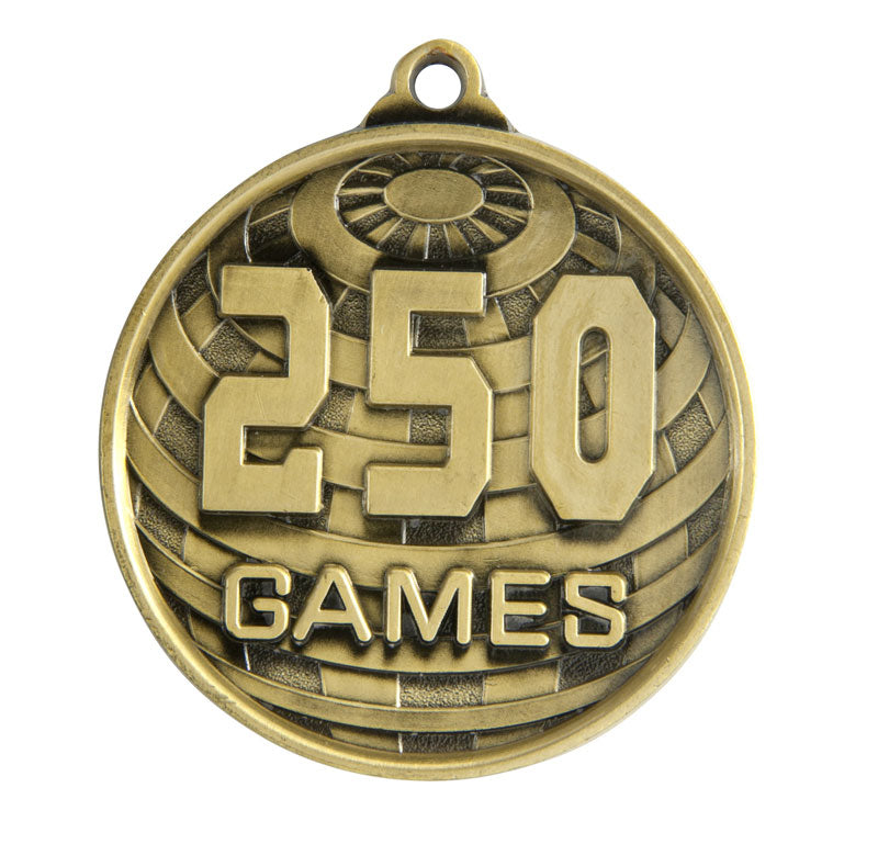 Global Medal-No. Games (250) Evaton