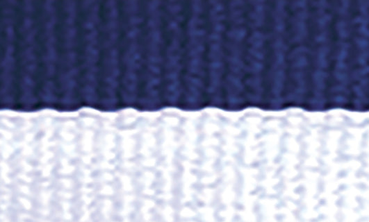 Blue / White Ribbon