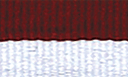 Maroon / White Ribbon