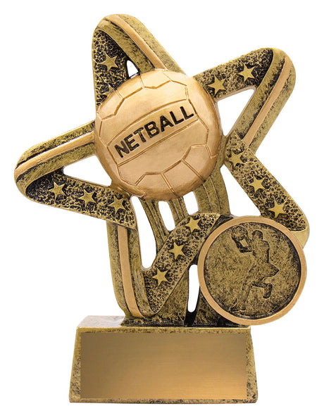 Netball Stars & Stripes 110mm