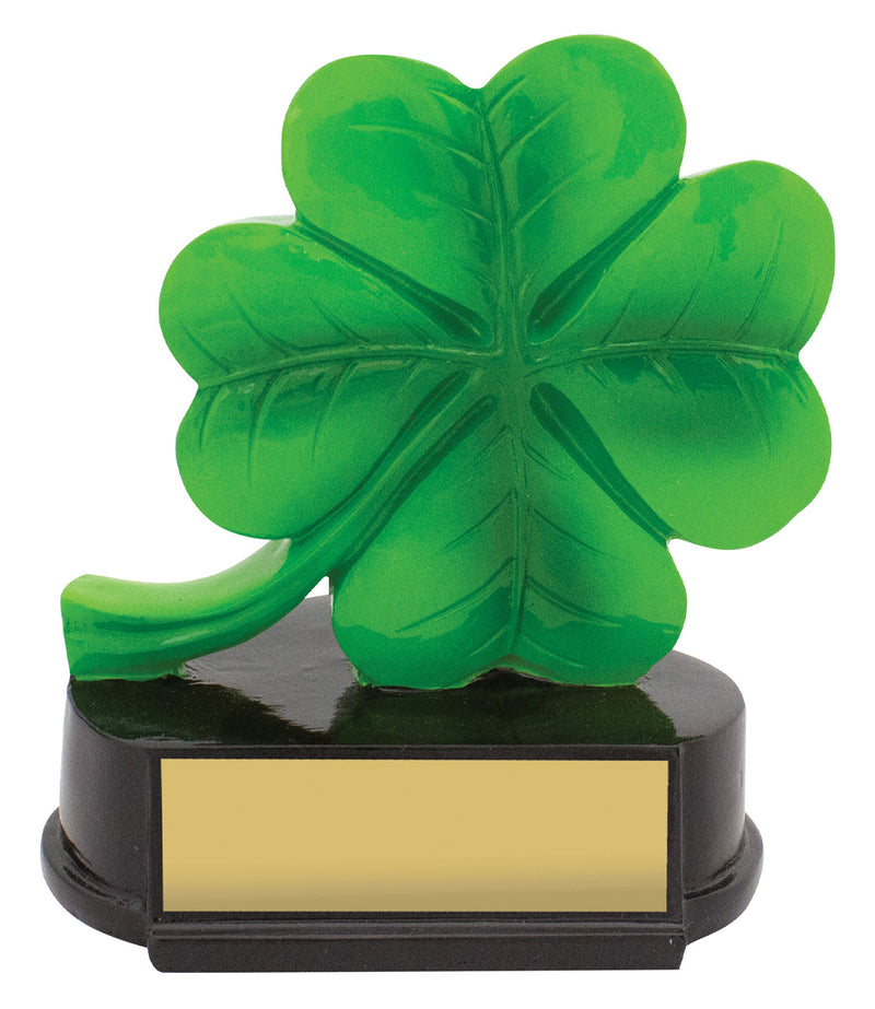 Four Leaf Clover Lucky Four Leaf Clover Lucky Trophy 130mm