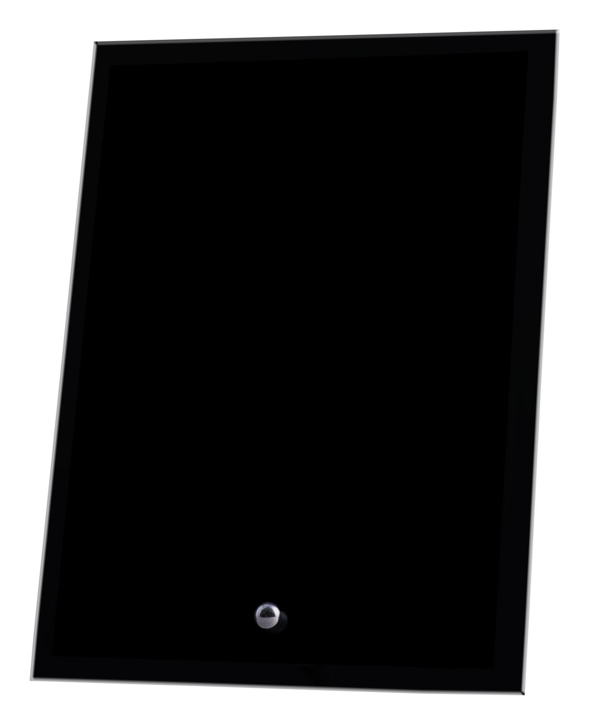 Laser Glass Rectangle Black