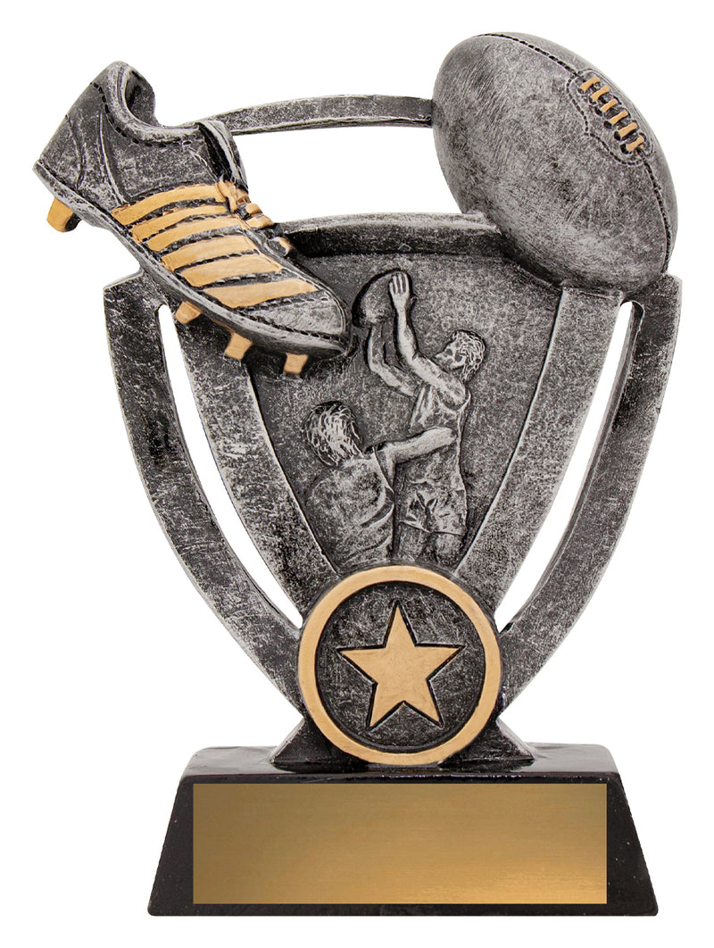 Footy Budget Theme Trophy 145mm